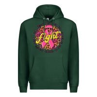 Sports Green fight breast cancer Premium Hoodie - NancyCooperArtShop