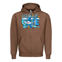 Chestnut im snow cute Zipper Hoodie - Zillion Design Studio