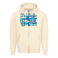 Sandshell im snow cute Zipper Hoodie - Zillion Design Studio
