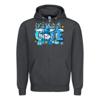 Smoke im snow cute Zipper Hoodie - Zillion Design Studio