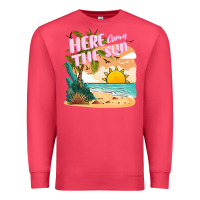 Cardinal here comes the sun Premium Sweatshirt - JahusDesignShop