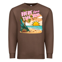 Chestnut here comes the sun Premium Sweatshirt - JahusDesignShop