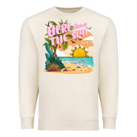 Sandshell here comes the sun Premium Sweatshirt - JahusDesignShop