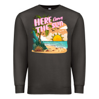 Smoke here comes the sun Premium Sweatshirt - JahusDesignShop