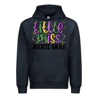 Navy little miss mardi gras Urban Hoodie - MaliasSmallBusiness
