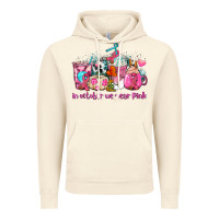 Vintage Artic western cancer  in october we wear pink coffee cups with ribbons Vintage Hoodie - AdoDesignShop