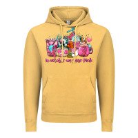 Vintage Mustard western cancer  in october we wear pink coffee cups with ribbons Vintage Hoodie - AdoDesignShop