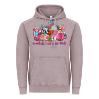 Vintage Zinc western cancer  in october we wear pink coffee cups with ribbons Vintage Hoodie - AdoDesignShop