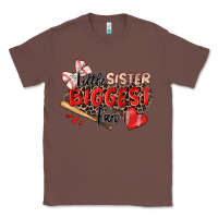 Chestnut little sister biggest fan baseball Classic Tee - Zillion Design Studio
