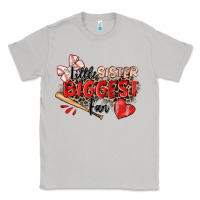 Little Sister Biggest Fan Baseball Classic Tee | Teevron