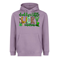 Lavender St. Patrick's Day Daddy's little lucky charm Heavyweight Hoodie - Neo Western