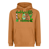 Meerkat St. Patrick's Day Daddy's little lucky charm Heavyweight Hoodie - Neo Western