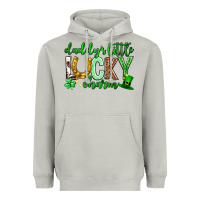 Moon Dust St. Patrick's Day Daddy's little lucky charm Heavyweight Hoodie - Neo Western