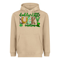 Mushroom St. Patrick's Day Daddy's little lucky charm Heavyweight Hoodie - Neo Western