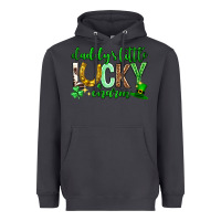 Smoke St. Patrick's Day Daddy's little lucky charm Heavyweight Hoodie - Neo Western