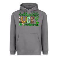 Storm St. Patrick's Day Daddy's little lucky charm Heavyweight Hoodie - Neo Western