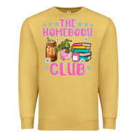Antique Gold the homebody club Premium Sweatshirt - JahusDesignShop