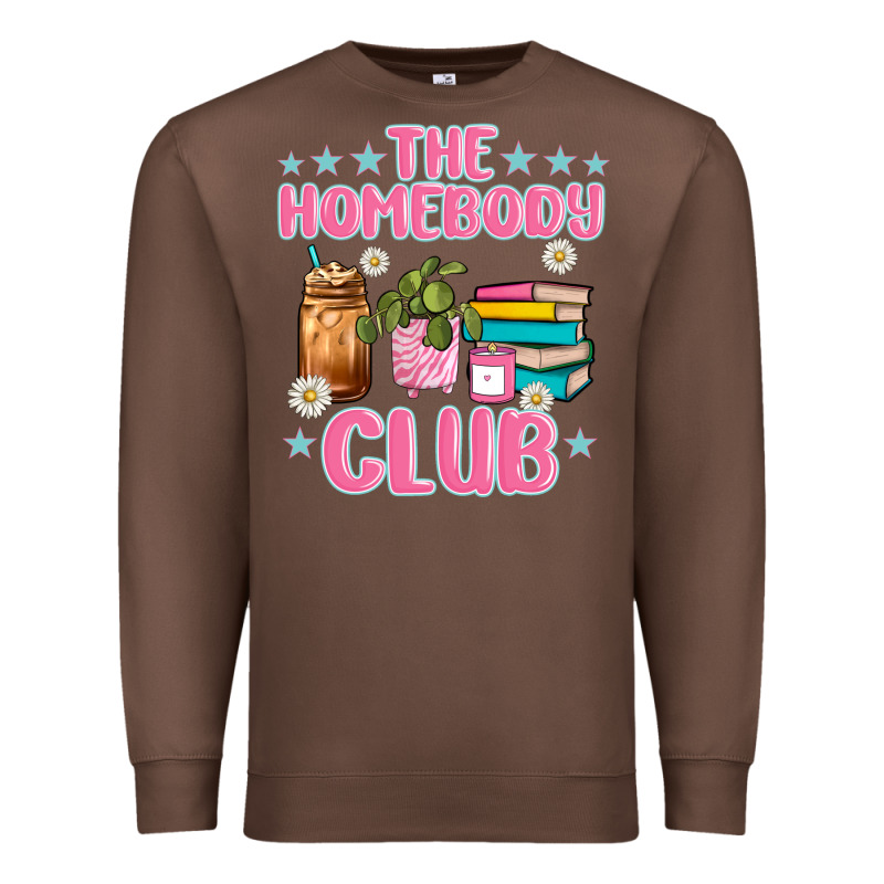 The Homebody Club Premium Sweatshirt by JahusDesignShop | Teevron