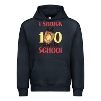 Navy i struck out 100 days of school Urban Hoodie - MaliasSmallBusiness