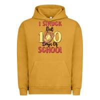 Pigment Peanut Butter i struck out 100 days of school Urban Hoodie - MaliasSmallBusiness