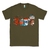 Army Green basketball coffee cups Classic Tee - texasbilliewilder