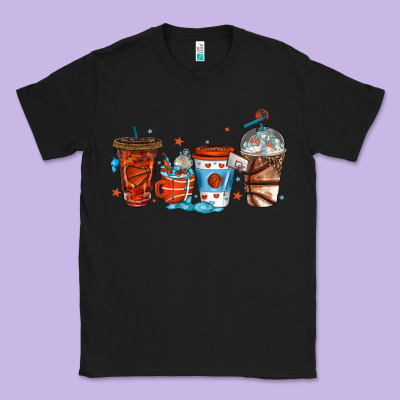 Basketball Coffee Cups Classic Tee Designed By Texasbilliewilder