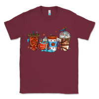 Burgundy basketball coffee cups Classic Tee - texasbilliewilder