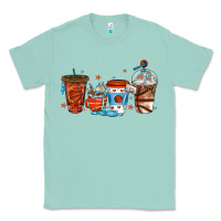 Seafoam basketball coffee cups Classic Tee - texasbilliewilder