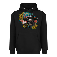 Black texas Heavyweight Hoodie - SublimationCraftShop