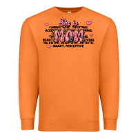 Carrot she is mom compliment words Premium Sweatshirt - JahusDesignShop