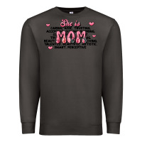 Smoke she is mom compliment words Premium Sweatshirt - JahusDesignShop