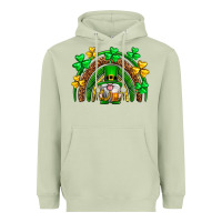 Matcha St. Patrick's Day gnome rainbow Heavyweight Hoodie - Neo Western