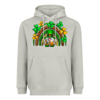 Moon Dust St. Patrick's Day gnome rainbow Heavyweight Hoodie - Neo Western