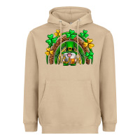 Mushroom St. Patrick's Day gnome rainbow Heavyweight Hoodie - Neo Western