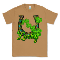 Toasted Coconut Lucky shamrock horseshoe Classic Tee - RanaPortraitStore