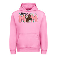 Fuchsia Pink horse mom Urban Hoodie - MaliasSmallBusiness