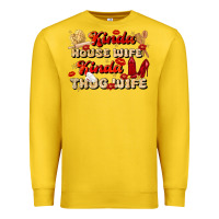 Lemon kinda house wife kinda thug wife Premium Sweatshirt - JahusDesignShop