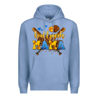Colony Blue ballpark mama Premium Hoodie - AdoDesignShop