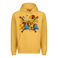Mustard ballpark mama Premium Hoodie - AdoDesignShop