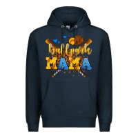 Navy ballpark mama Premium Hoodie - AdoDesignShop