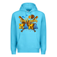 Ocean Blue ballpark mama Premium Hoodie - AdoDesignShop
