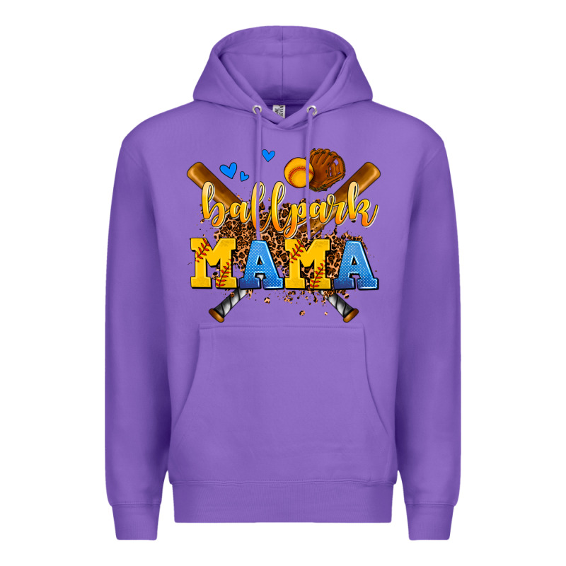 Ballpark Mama Premium Hoodie by AdoDesignShop | Teevron