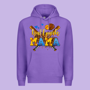 Ballpark Mama Premium Hoodie Designed By Adodesignshop