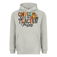 Moon Dust coffee gives me teacher Heavyweight Hoodie - CowhideDigitalArt