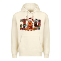 Sandshell joy christmas reindeer Premium Hoodie - Jasminsmagicworld