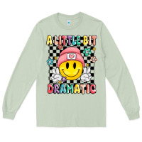 Matcha a little bit dramatic Long Sleeve Tee - MaliasSmallBusiness