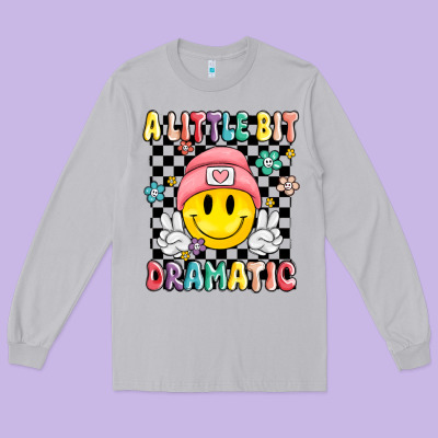 Long Sleeve Tee a little bit dramatic