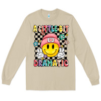 Mushroom a little bit dramatic Long Sleeve Tee - MaliasSmallBusiness