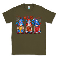 Army Green basketball gnome Classic Tee - texasbilliewilder