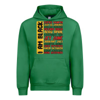 Emerald black history  month Urban Hoodie - MaliasSmallBusiness